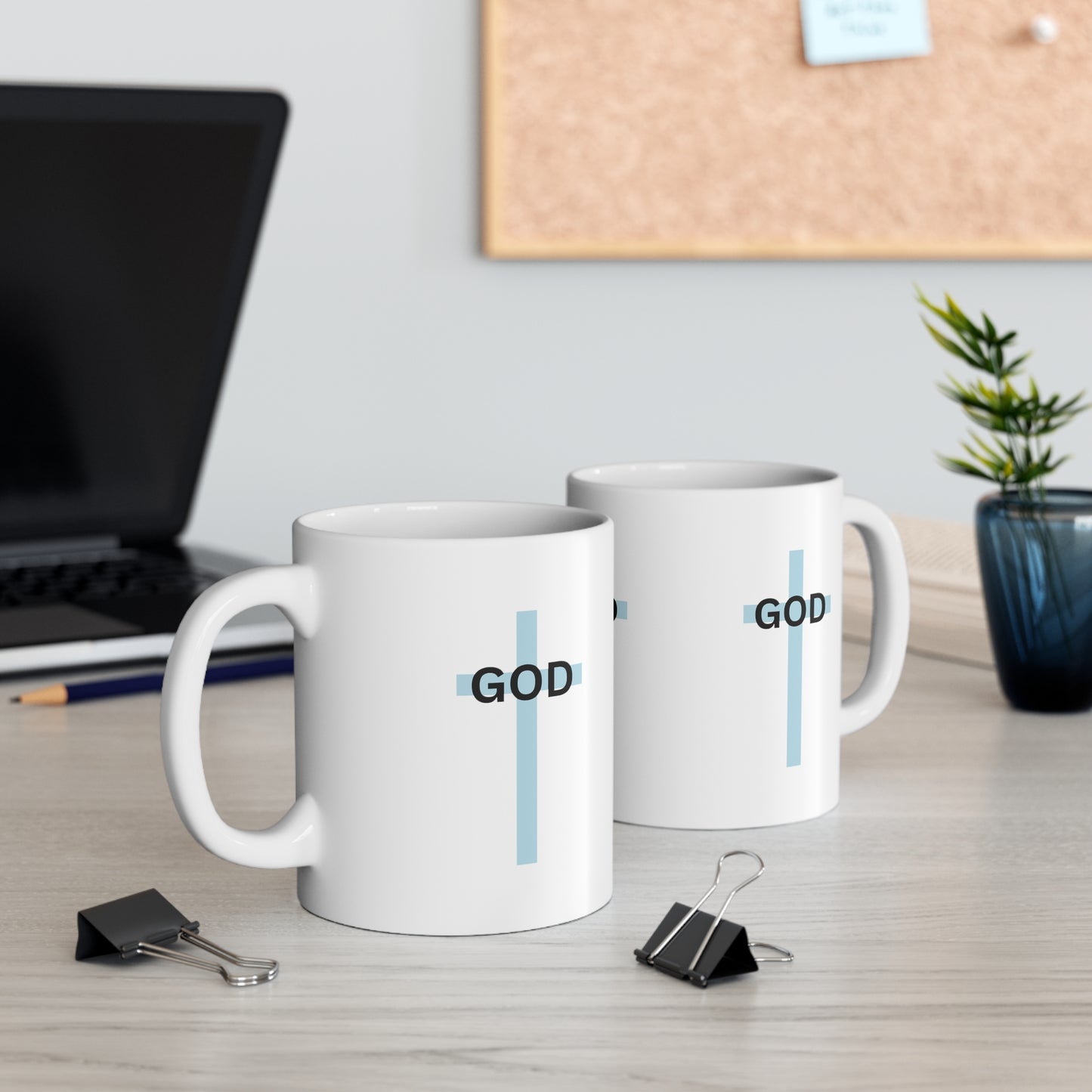 god Coffee Cups, 11oz,