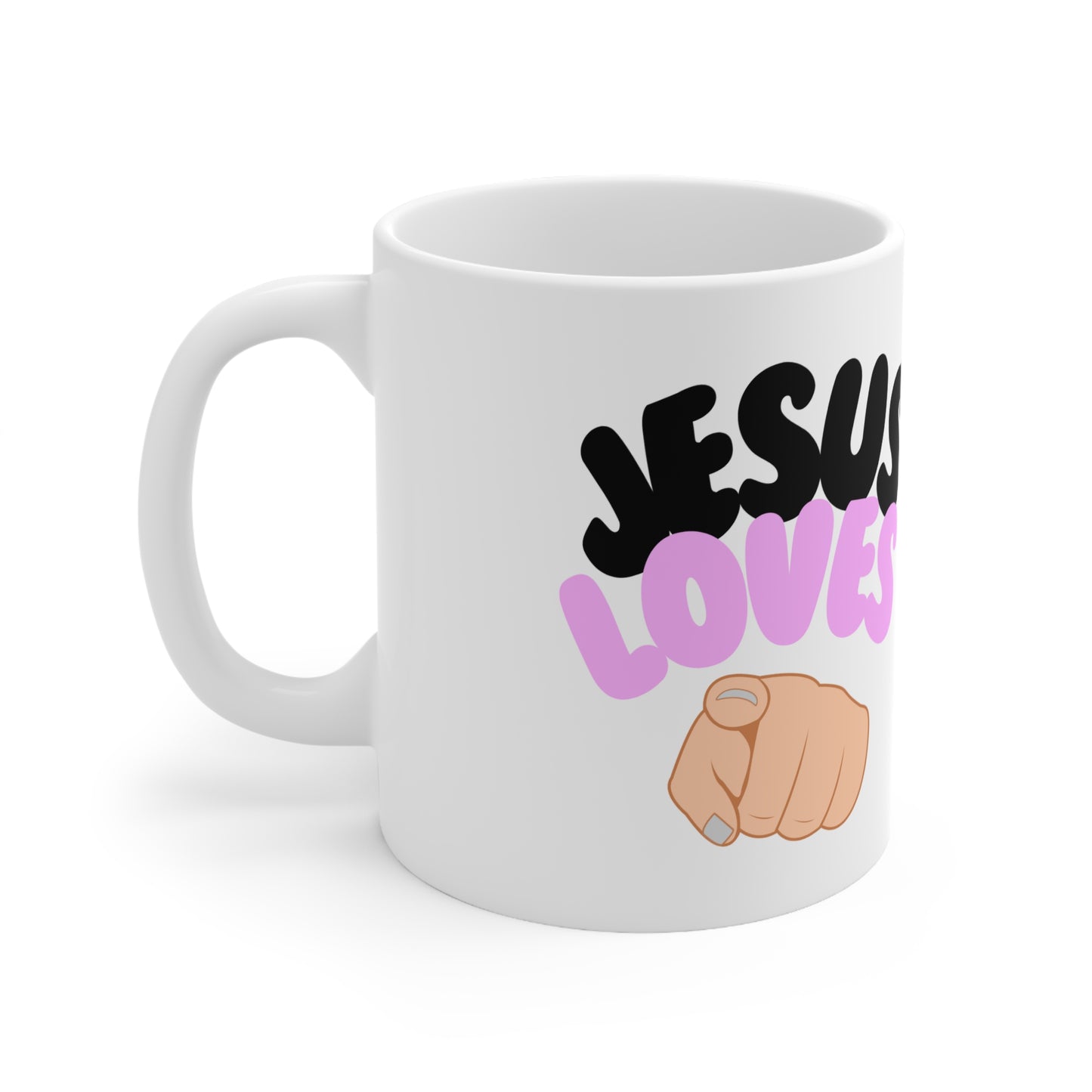 jesus Coffee Cups, 11oz,