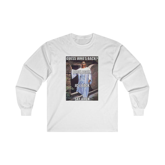 Unisex slim Jc Long Sleeve Tee