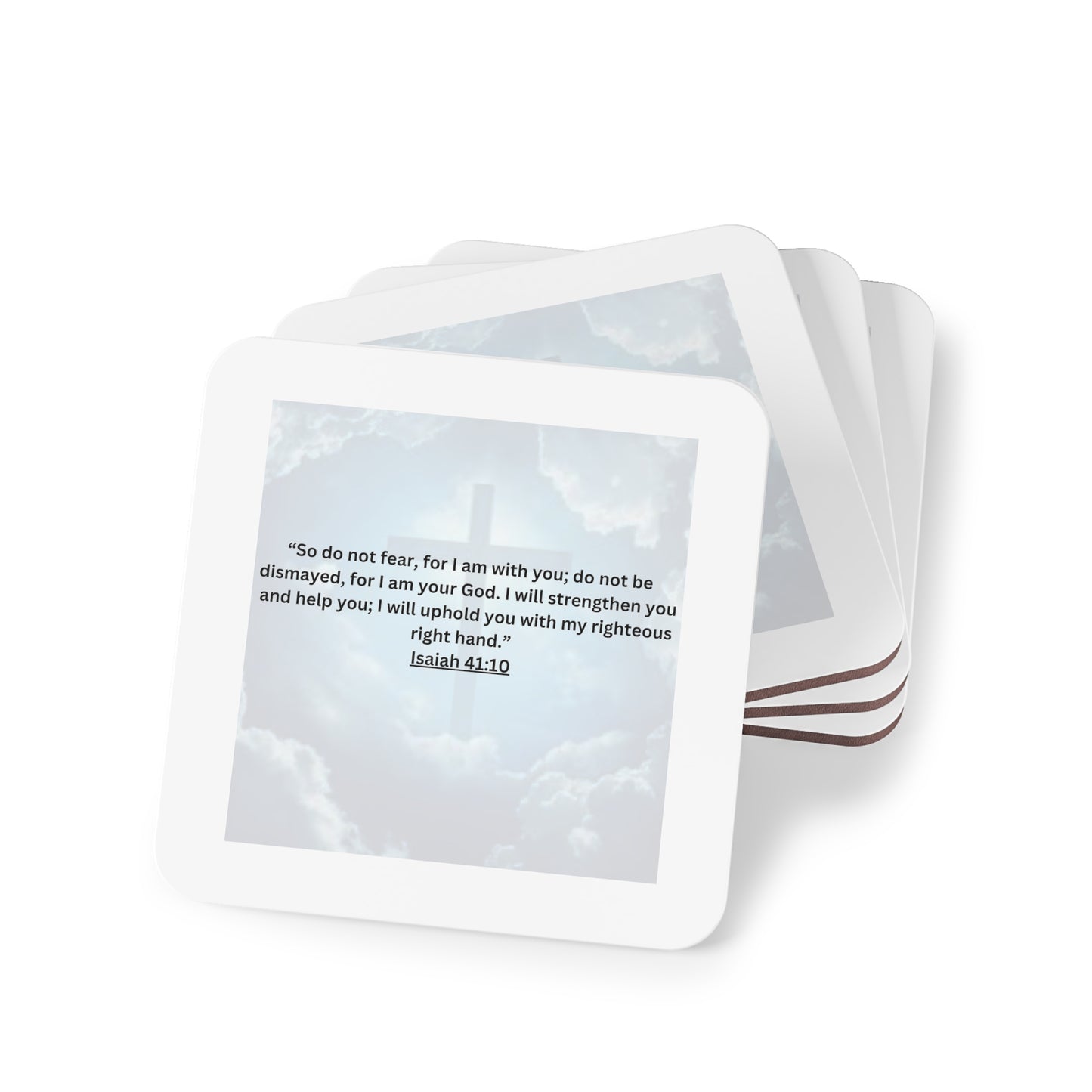 Isaiah 41:10 Coasters