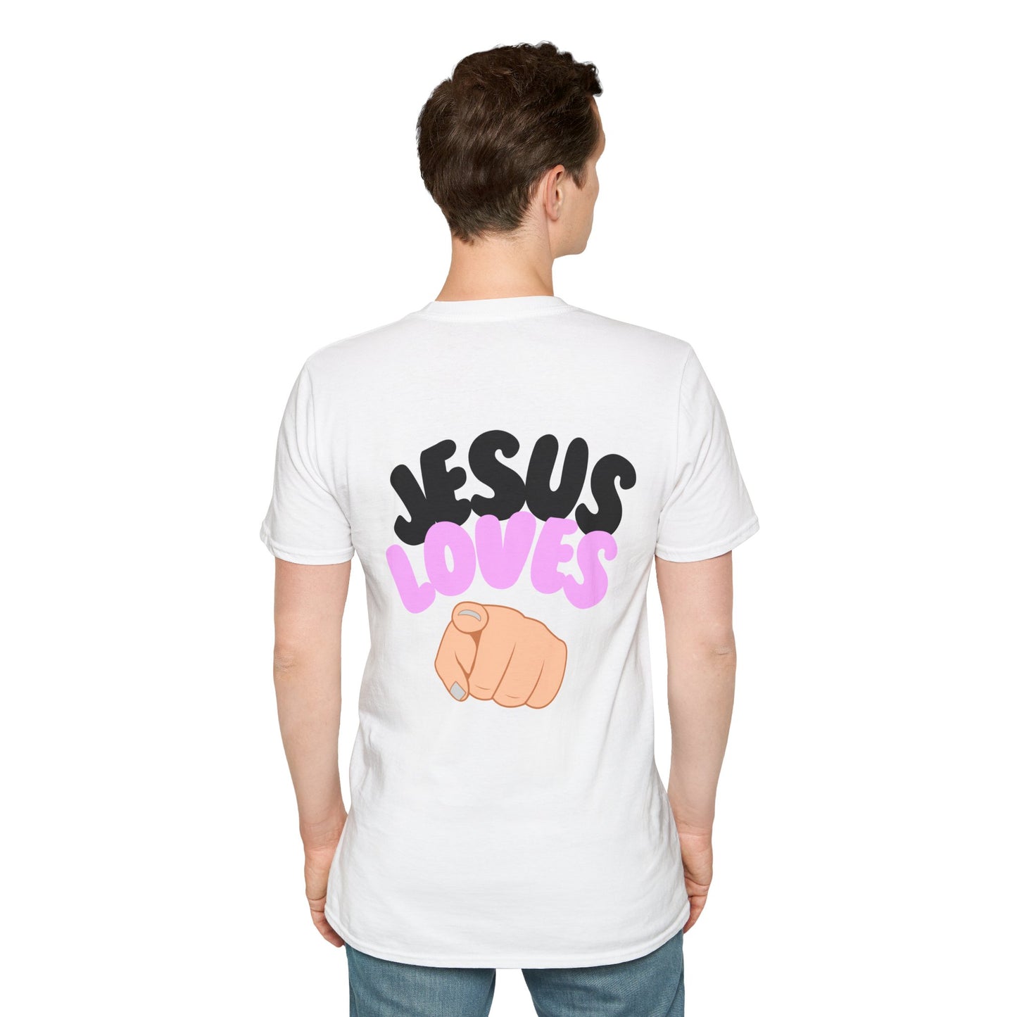 Unisex Jesus loves you t-shirt