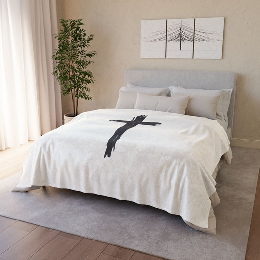 cross Soft Polyester Blanket