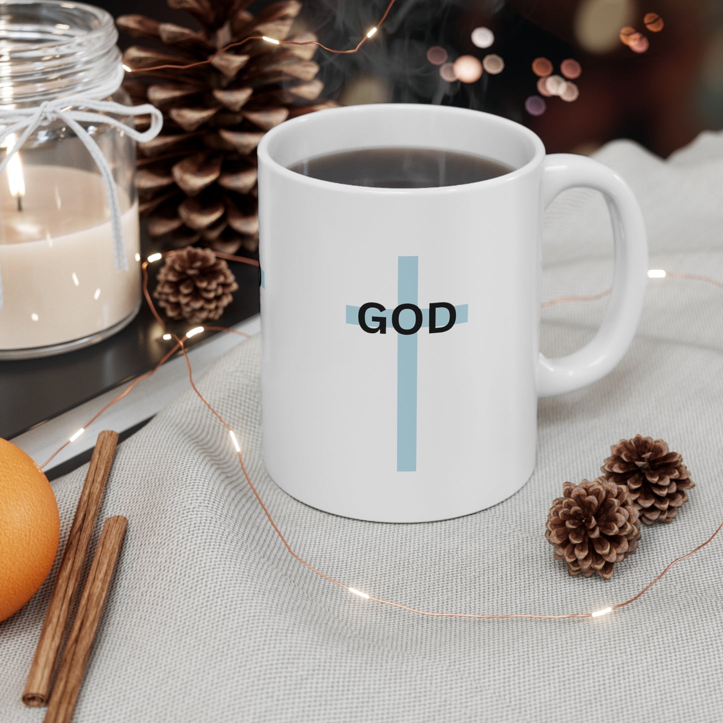 god Coffee Cups, 11oz,